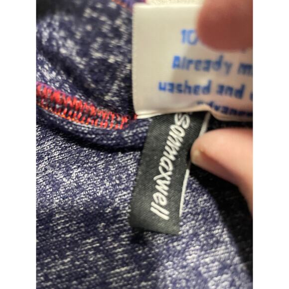 Rags 2 Riches Button Front Cardigan Upcycled Handmade Womens Large Tie Dye Blue - Picture 8 of 9